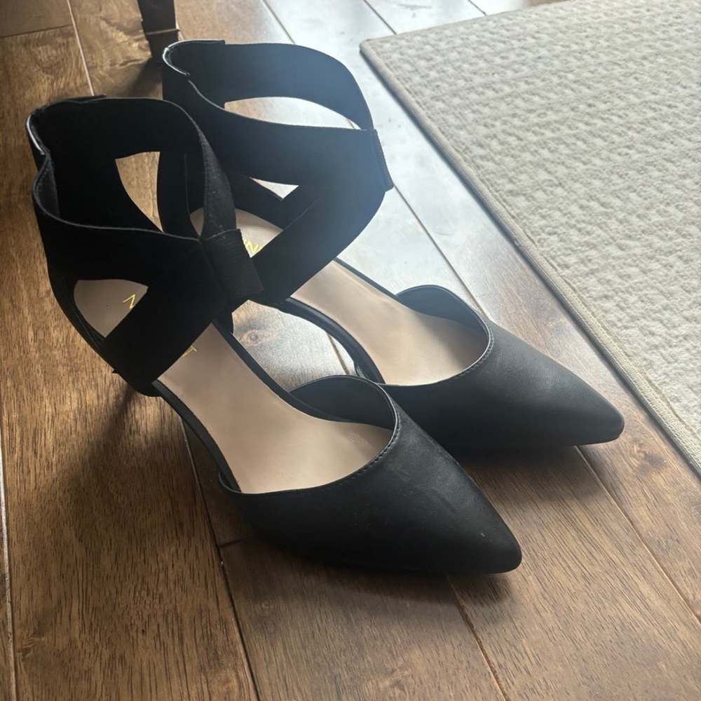 Nine West strap heel